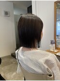 ヘイリーボブ/切りっぱなしボブ/大阪枚方美容室