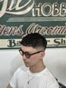 men'sカット＋アイロンパーマ【眉カット込み】＜理容室＞＜バーバー＞