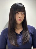 韓国風レイヤーカット/レイヤーカット/姫カット