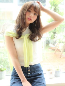 ヴィヴィ(VIVIE) 小顔ひし形レイヤーマロンベージュラベンダーアッシュグレージュ