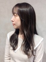 エンクス(enx)&nbsp;黒髪カタログ/クラゲヘアー/オリーブグレー/鶴ヶ峰HK116