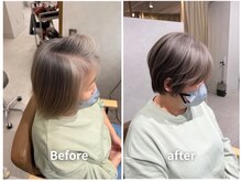 スラッシュアイボリー(SLASH ivory)の雰囲気（姫路発の白髪ぼかし専門の認定技術者のみ在籍♪［白髪ぼかし］）