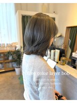 トイズファクトリー(Toys Factory)&nbsp;Olivecolor×layerbob♪似合わせカット