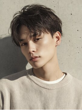 ミー 岡崎(mii) ニュアンスパーマミディアムパーマセンターパート