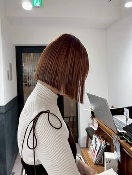 ネオリーブ クーロ(Neolive curro) 小顔タッセルボブ×髪質改善カラー[縮毛矯正/酸性ストレート]