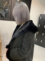 PELE原宿/ブリーチなしダブルカラー/ハイトーン/ケアブリーチ【３月上旬OPEN(予定)】&nbsp;着物ヘア/大人ガーリー/ダークアッシュ/似合わせカット/原宿