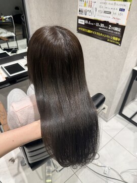 フォルテノエル 静岡鷹匠店(FORTE Noel) 髪質改善/オリーブグレージュ/オリーブ/ブリーチ履歴あり