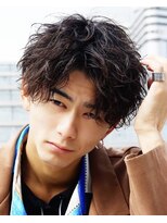 アストラ(ASTRA)&nbsp;MEN’S HAIR/波巻きツイストスパイラル/リバースセンターパート