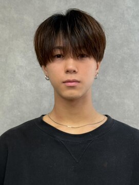 エルマーク 和歌山(L-MARK) マッシュヘア/黒髪/メンズカット/men's/フェザーパーマ