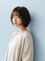 ライクバイコトナ 越谷(RIKE by kotona)&nbsp;ショートボブ髪型20代30代40代50代前髪あり前髪なし面長丸顔越谷