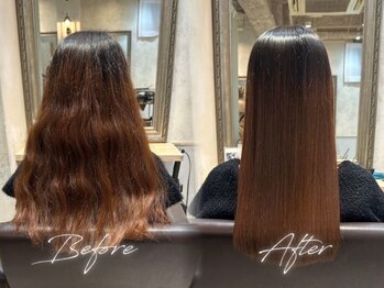 Lutia 銀座 美容室【10/19OPEN(予定)】の写真/【独自開発・髪質改善ヘアエステ】[商標登録済]本格こだわりヘアケアにリピーター続出♪ツルサラ美髪に♪