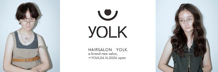 ヨーク(YOLK)のサロンヘッダー