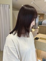 イーズ(ease.)&nbsp;ピンクブラウン/切りっぱなし
