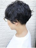 【morio成増/玉井】刈り上げ　無造作ウェーブ　ショート