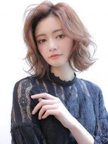 アグ ヘアー ラティ 獨協大学前店(Agu hair latti) 《Agu hair》プリカール風ボブで女っぽ◎