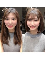 AFLOAT GINZA【仲道 弘泰】前髪作った【before→after】