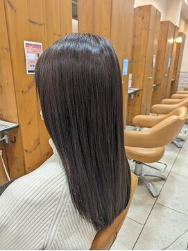 ヘアーアンドメイク エクリ 不動前店(Hair&Make equri) やわらかベージュカラー