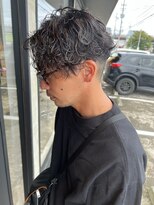 プラスヘアー(plus HAIR) メンズ波パーマ