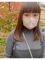 ツイギー 宮西店(TWiGGY) Aラインフォルムにフルバング