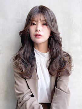 アイティーバイアルバム 松戸店(IT by ALBUM) 大人ロング_チェリーブラウンフェミニンロング_9089