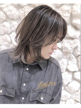 モアナバイヘッドライト 小田原店(Moana by HEADLIGHT) Moana【小田原】#ウルフレイヤー#ハイライト#アッシュベージュ