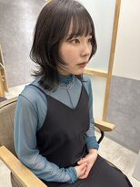 フレームプラス 御堂筋難波店(FRAME +)&nbsp;フェイスレイヤー　ウルフカット　アッシュ