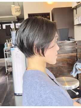 ヘアスペース クレール(hair space clair) 【clair 清水恭平】20代30代40代　大人ナチュラル　横顔美人