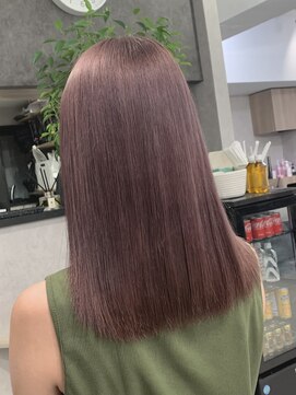 ロウル 渋谷(LOWRL) ピンクラベンダーグレージュ/ニュアンスカラー/ケアブリーチ