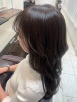 インセンス 用賀店(insence) ブラウンアッシュ/韓国/暗髪/顔周りレイヤー