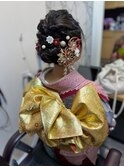 成人式のための大人スタイリング&着付け