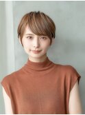 似合わせカットイメチェンショート大人かわいいフルバンク小顔