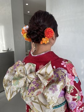 コード(Chord) 成人式ヘアセット