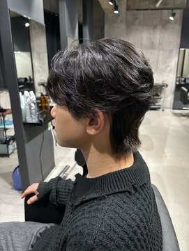 アンダーバーホワイト 京橋店(_WHITE) シースルーニュアンスパーマ×ダウンパーマ