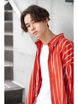 ハバナ 渋谷(HAVANA) 束感モテる/ツーブロック/センターパート/ニュアンスパーマ