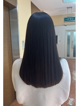 リカロ ヒロシマ(RECALO Hiroshima) プレミアムストレートエステ+カット+プレミアム髪質改善