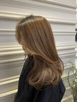 ギンザ ル グラン(JEAN CLAUDE BIGUINE GINZA Le Grand)&nbsp;こっくりオレンジカラー×レイヤーカット