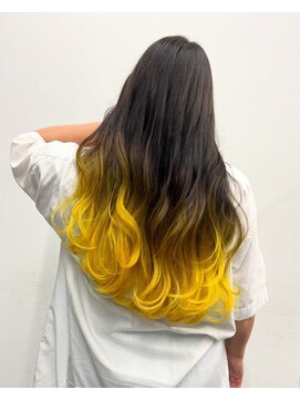 シエロバイシエスタ 池袋(cielo by siesta) ☆高発色イエローグラデーションカラー☆
