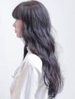 ビュートリアム 梅田(BEAUTRIUM)&nbsp;ワイドバングとロングウェーブヘア