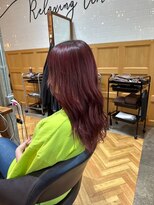 ラル 水戸県道50号店(Lalu.)&nbsp;黒髪/ボブルフ/ネビージュ/小顔/ワンレン/水戸/髪質改善/前髪