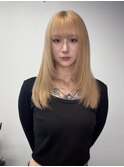 【ハイトーンカラー】ブロンド