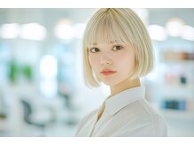 カッツヘアー(KATZHAIR)の雰囲気（ブリーチ+カラー）