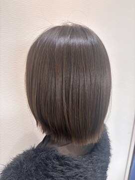 アジュール 倉敷店(Azule) Azule/ベージュ/切りっぱなしボブ