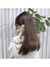 【リョータ限定指名】★全部込★曲がる縮毛矯正+CutカラーTr☆26000→19800円