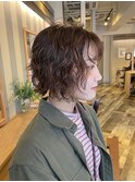 くせ毛風ナチュラルパーマ