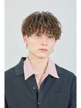 オーシャントーキョー 原宿(OCEAN TOKYO) 波巻きパーマシャドウパーマメンズスパイラルパーマツーブロック