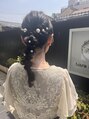 オラ ボーテ(Aura Beaute) 下ろし編みのヘアセットが得意です!