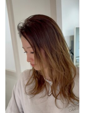 エメヘアデザイン ルイス(Aimer Hair Design Lewis) グラデーションカラー/弘前市