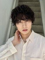 クロト(Clotho) 波巻き/スパイラルパーマツイストスパイラルメンズカットウルフ