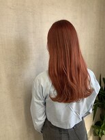 トリコ(ToricO)&nbsp;オレンジブラウン　オレンジベージュ　ダブルカラー　ブリーチ