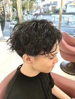 クオリス 上福岡店(QUALIS)&nbsp;社会人向け◎秋の爽やかスパイラルパーマ×ツーブロック清潔感